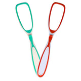 Tongue Cleaner, Oral Hygiene Tool, Green And Red, 2 Pack