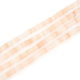 Adabele 43.5 Inch Natural Light Red Aventurine Healing Gemstone 4mm x 2mm Small Heishi Tube Rondelle Beads Gem Stone Spacer (450