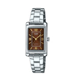 Casio Enticer Ladies Ltp-1234Dd-5Adf Analog Brown Dial Women (A2356)