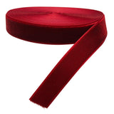 Chenkou Craft 5 Yards Velvet Ribbon Christmas Docoration Craft Packing (Dark Red, 3/4(20mm))