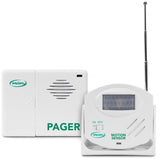 Smart Caregiver Wireless Motion Sensor Alarm System with Pager for Fall and Wandering Prevention | Mountable Motion Detector Ala