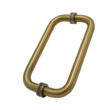 CKB 8 Shower Door Handle, Shower Glass Door Pull Back to Back Handle Compatible with 1/4 to 1/2 Thickness Glass for Frameless Sh