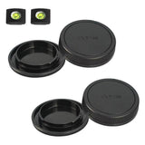 Body Cap & Rear Lens Cover for Canon EOS M50 Mark II M200 M100 M50 M6 Mark II M6 and More Canon EF-M Mount Camera and Lens