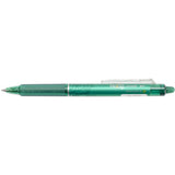 Frixion Clicker Erasable Gel Ink Retractable Pen, Green Ink, .7mm, Dozen