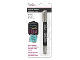 Chalk Writer, Mess Free, Weterasable marker for many surfaces Amazing Vibrant Color, Silver