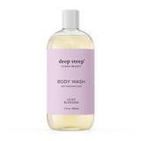 Deep Steep Body Wash, Lilac Blossom, 17 oz - Hydrating Shower Gel with Hyaluronic Acid, Shea Butter, Aloe Vera & Argan Oil - Veg