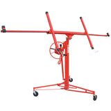 Drywall Lift 11 Drywall Panel Hoist Construction Rolling Caster Wheel Lockable Tool Jack Lifter Jack Drywall Lift Construction