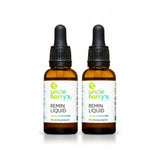 Uncle Harry's Natural & Fluoride-Free Remineralization Liquid for Tooth Enamel - Freshens Breath & Strengthens Teeth (2 Pack, 1
