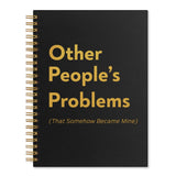 UWXQOJ Other People's Problems Notebook, Office Humor Journal for Coworker