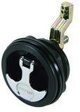 Whitecap S0226BC THandle Latch with Keyed Lock Black 3 Diameter