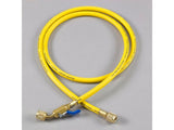 Yellow Jacket 29036 Plus II Hose with 1/4 Compact Ball Valve Fittings, 36, Yellow