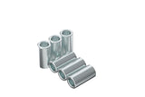 Aluminum Spacer - 1/2 OD x 5/16 ID - Round Standoff Bushing, Unthreaded, Plain Finish for 5/16 or M8 Screws/Bolts 1 inch Long (P