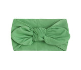 Koolgil Baby Girl's Lovely Toddler Soft Bow Knot Headbands Rabbit Ear Hairband for Daily Life Birthday Party Photography (Green)