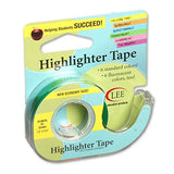 Lee Products LEE19976-6 Removable Highlighter Tape44; Fluorscent Green - 6 Roll