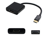 Addon 5 Pack Of 8In Displayport Male To Hdmi Female Black Adapter Cable