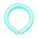 Trendynest Neck Cooling Tube Cold Gel Ice Pack Chill Freeze Neck Cooler Camping Blue