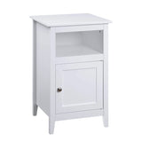 Convenience Concepts Designs2Go Storage Cabinet End Table with Shelf, White