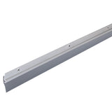 Aluminium Door Bottom Sweep with Triple Fin Door, Silver - MD Building Products 05090