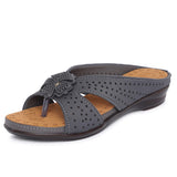 Ortho Joy Fancy Doctor Slippers | Soft Sandal For Women | Comfortable Footwear For Women,Dark Grey,9,B09Y3HZ7WD