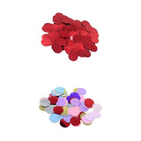 ATORSE 260 Pieces DIY Shiny Round Loose Sequins Paillettes Sewing Crafts 16mm