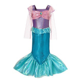 Dressy Daisy Toddler Girls Princess Mermaid Dress Up Costume Halloween Birthday Party Fancy Outfits 3T