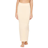 Zivame All Day Seamless Mermaid Saree Shapewear with Removable Drawcord for Women - Skin