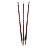 ARTIBETTER 3pcs Brush Pens for Calligraphy Writing Lettering Chinese Calligraphy Brush Portable Beginner Friendly