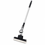 PVA Sponge Squeeze Mop for Floor Cleaning | BuiltIn Squeegee Roller Mop | Super Absorbent Sponge Head | Adjustable Telescopic H