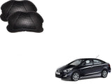 Kozdiko Make Pure Black Neck Rest For Hyundai Verna Fluidic