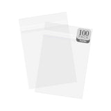 Golden State Art, 100 Pack Clear Bags for Mats, Pictures, Acid-Free, 7 x 9