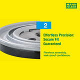Mann Filter Mann-Filter Hu 719/7 X Metal-Free Oil Filter