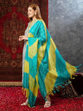 Gosriki Women'S Rayon Blend Printed Straight Kurta With Pant & Dupatta (Sthula Multi-Jl-Gs_Xxl_Green_Xx-Large),Green,2,B0D7M9J6MW