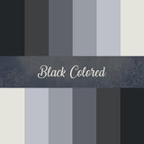 60 Sheet 8.5 x 11 Inch Black Gray Thick Paper Card Stock Blank Paper Cards Colored Scrapbook Papers for Prints DIY Arts Crafts M