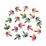 Ilsmysutra 20 Pieces Dragonfly Resin Flatback Embellishment For Diy Craft |Crafts | Scrapbooking & Paper Crafts | Scrapbooking |