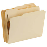 Pendaflex Manila Fastener Folders, 3 Tab Positions, Letter Size, 50 Per Box (M13U1)