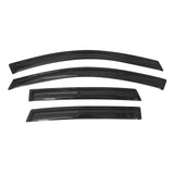 Window Visor Compatible with 2012-2016 Honda CRV CR-V SUV, Slim Style Acrylic Smoke Tinted Sun Rain Shade Guard Wind Vent Air De