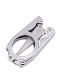 Folding Pocket Scissor 4 Small Portable Case Keychain Travel Crafts