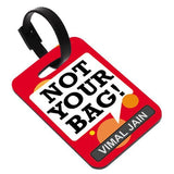 Exciting Lives Personalized Name Not Your Bag Name Luggage Tag