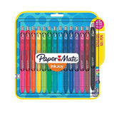 Papermate 1959302 InkJoy Gel Retractable Ballpoint Pens 0.7 mm. Package of 14 assorted fashion colours