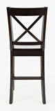 Jofran Inc. Simplicity X-Back Counter Stool (Set Of 2)