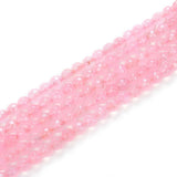 Adabele 72pcs Natural Pink Rose Jade Healing Gemstone 10mm Faceted Round Loose Beads Gem Stone Spacer for Craft Jewelry Making G