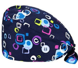 Scrub Cap_Geometric Design
