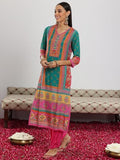Libas Women'S Silk Blend Kurta Sets (48871_Multi_S)