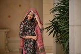 Anni Designer Women'S Cotton Blend Straight Printed Kurta With Pant & Dupatta (Green-Jorav_M_Green_Medium),Green,M,,,