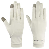 MOUNT TEC Men's Breathable Fishing Glove Summer UV Protective Gloves UPF 50+ Cool Sunblock Glove for Sailing Golfing Boating (Be