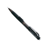 Pentel TwistErase CLICK Mechanical Pencil, 0.9mm, 2 Lead, 59% Recycled, Black/Transparent Barrel