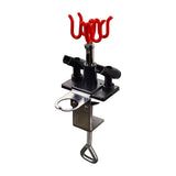 HEAVENGLOW Airbrush Holder Universal Sturdy Support Bracket for Tabletop Airbrush Stand Red|Airbrush Parts|Crafts