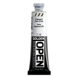 OPEN SlowDrying Acrylics by GOLDEN, Iridescent Pearl (Fine), 2 fl oz. tube, Professional Acrylic Paint, SemiTransparent