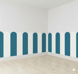 Kbr Decorative Wall Fence Wallpaper Stickers | Nursery Style Half Wall SelfAdhesive Dcor For Kids Bedroom, Play Area, Reading C