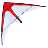 HENGDA KITE-Red Arrow 48 Inch Dual Line Stunt Kite for Kids and Adults, Outdoor Sports,Beach and Fun Sport Kite,Handle,Line,and